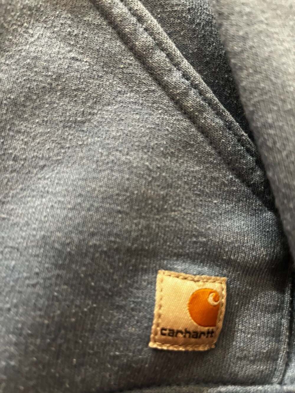 Carhartt For Women Zip Up Hoodie M (8/10) Light Blue *READ DESCRIPTION - Picture 5 of 7